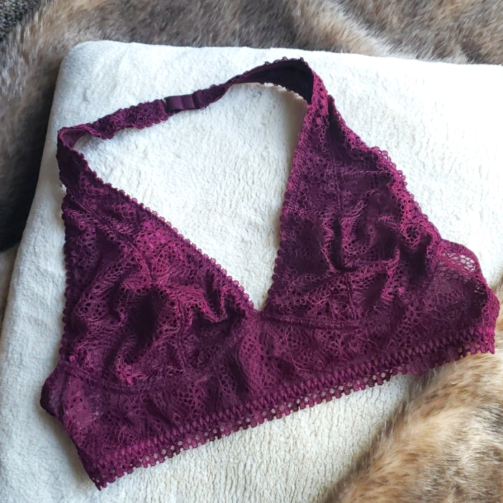 Purple Lace Bralette